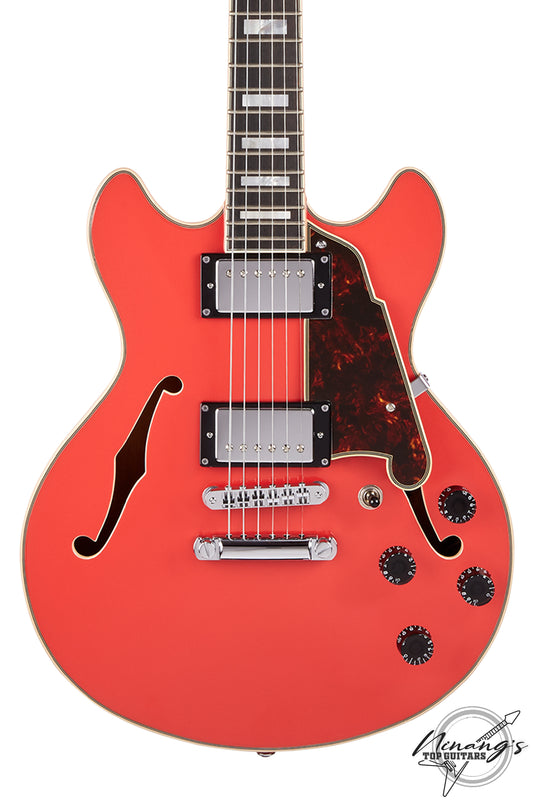 D'Angelico Premier Mini DC Fiesta Red